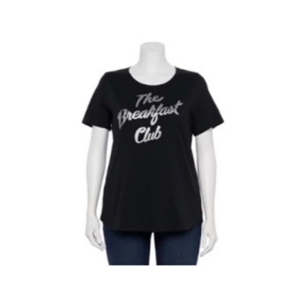 The Breakfast Club Graphic Tee Women Plus Size 1X